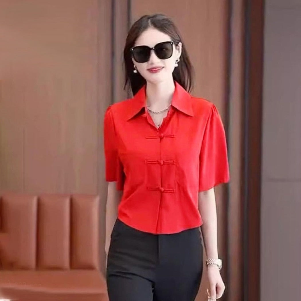 Korean Fashion Trendy Blouse Shirt Top for Women