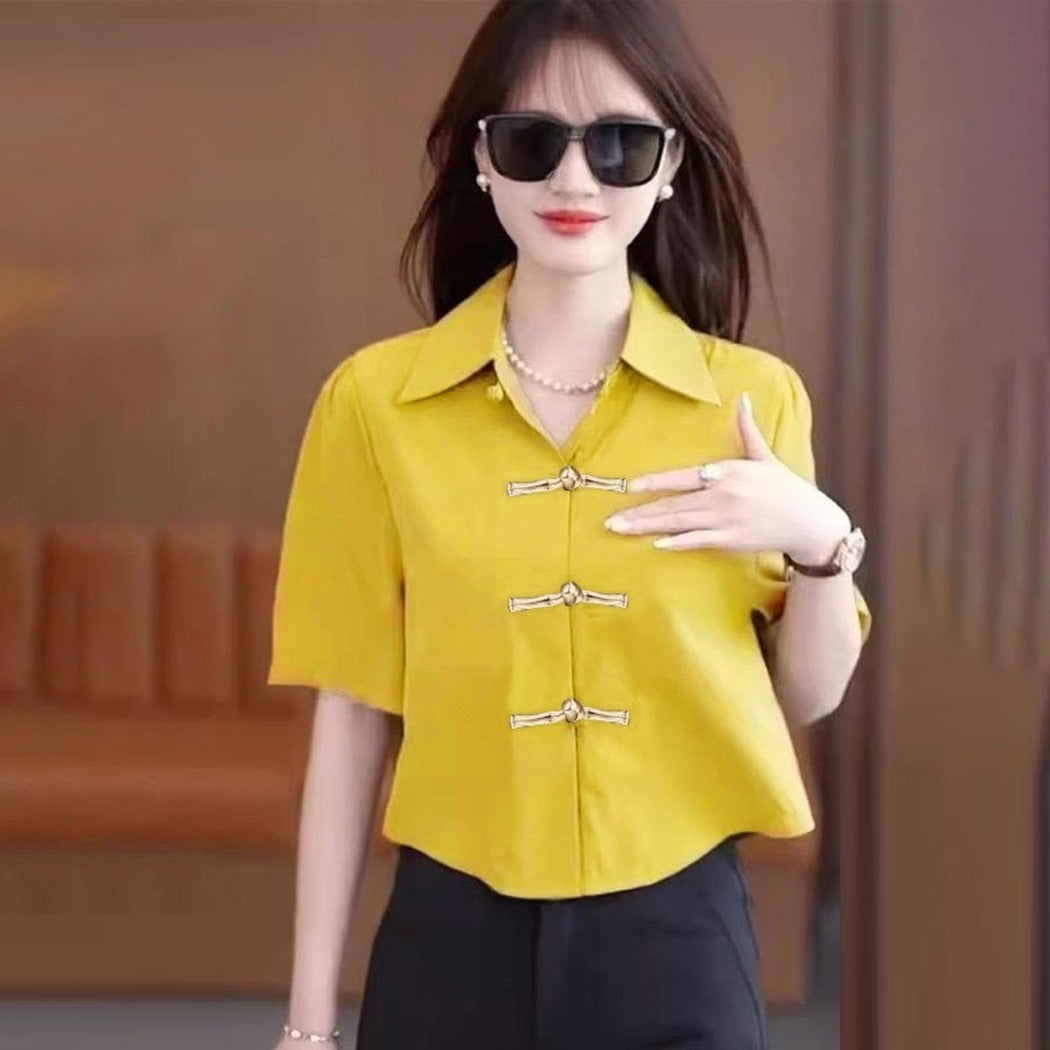 Korean Fashion Trendy Blouse Shirt Top for Women