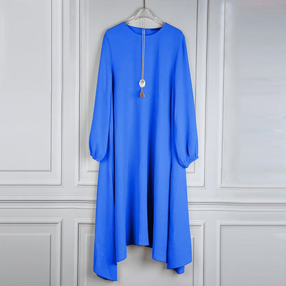 Latest Oversized Solid Color Long Top for Women