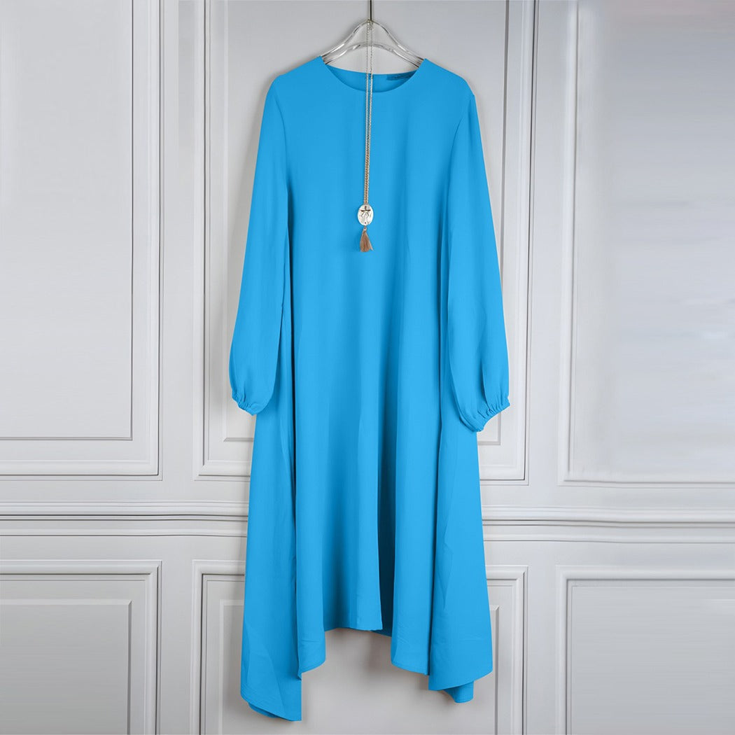 Latest Oversized Solid Color Long Top for Women