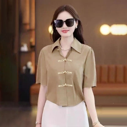 Korean Fashion Trendy Blouse Shirt Top for Women